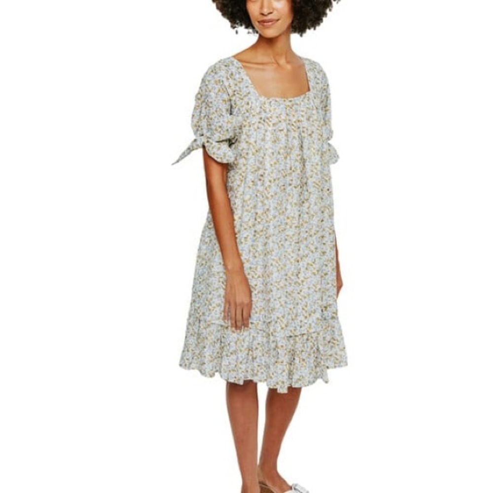 Mirth Women’s Pueblo Short Dress - Sandstone Coral / Size Small